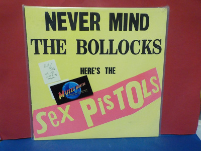 SEX PISTOLS - NEVER MIND THE BOLLOCKS EX/EX+ UK -85 LP