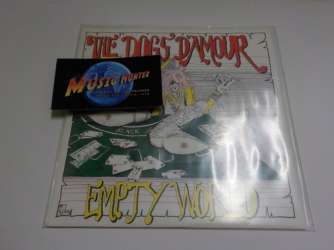 THE DOGS D'AMOUR - EMPTY WORLD M-/M- 7"