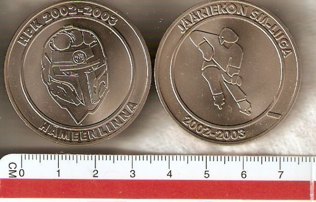 HPK SM-Liiga Keräilymitali 2002-2003