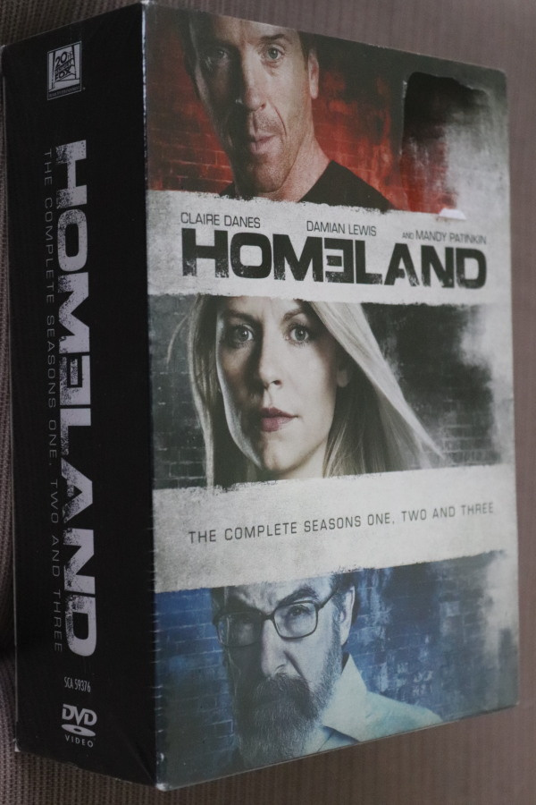 DVD Homeland kaudet 1-3 ( 2011-2013 uusi )