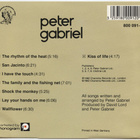 Peter Gabriel (CD) s/t (4) Original HYVÄ KUNTO!! - pikkukuva 2