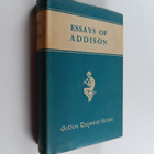 John Richard (ed.) Green : Essays of Joseph Addison - pikkukuva 1