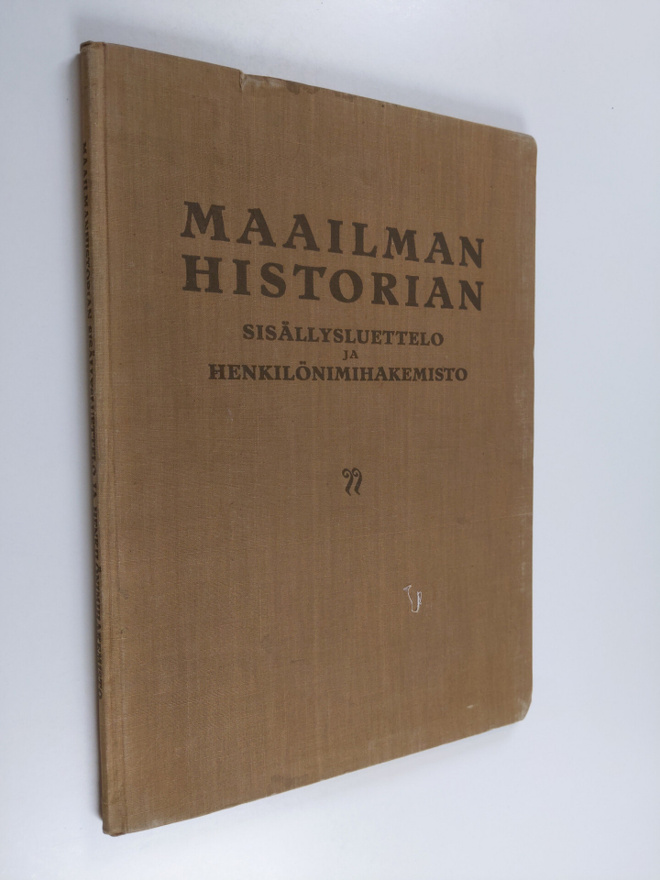 Maailmanhistorian sisällysluettelo ja henkilöhakemisto