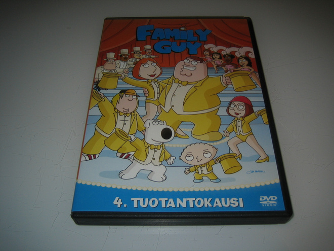 Family Guy 4. Tuotantokausi **3 x DVD**