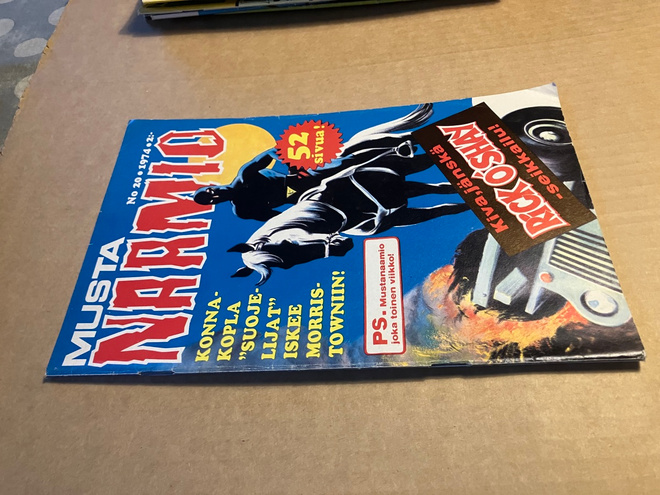 MUSTANAAMIO 20/1974 HYVÄ