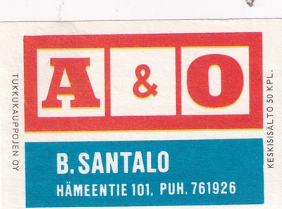A & O, B. Santalo, Hämeentie 101  2/10