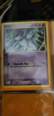 Ralts #61 Pokemon EX Emerald card