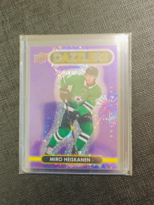 Miro Heiskanen - 21-22 UD Dazzlers Purple