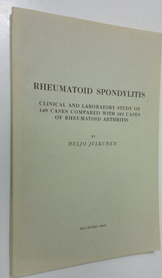 Heljo Julkunen : Rheumatoid spondylitis