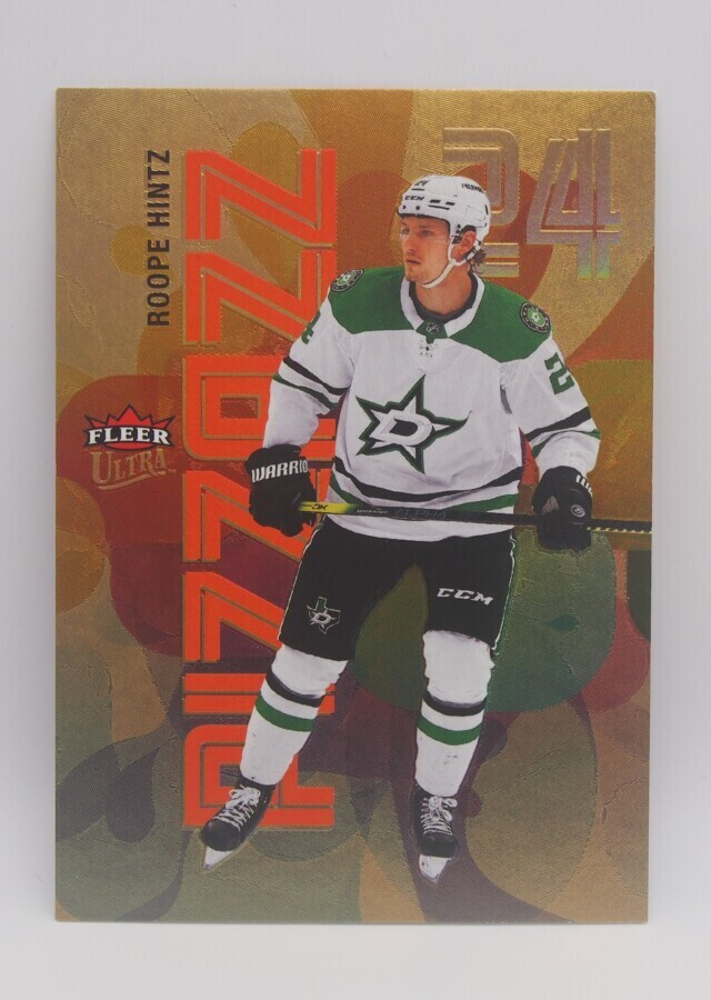 2021-22 Upper deck Fleer ultra Pizzazz Gold Roope Hintz /100