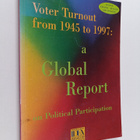 Voter turnout from 1945 to 1997 : a global report on poli... - pikkukuva 1
