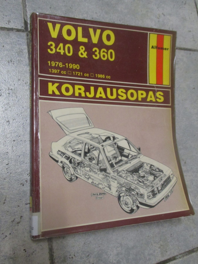 VOLVO 340 & 360  ( 1976-1990 ) KORJAUSOPAS