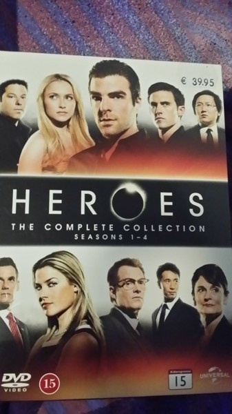 HEROES - COMPLETE COLLECTION - KAIKKI KAUDET 1-4
