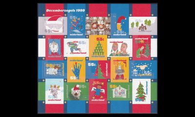 Alankomaat 1753-72fb ** Joulu (1999)