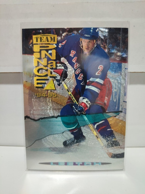 1994-95 Pinnacle Team Pinnacle Dufex Front #TP4 Leetch/Blake