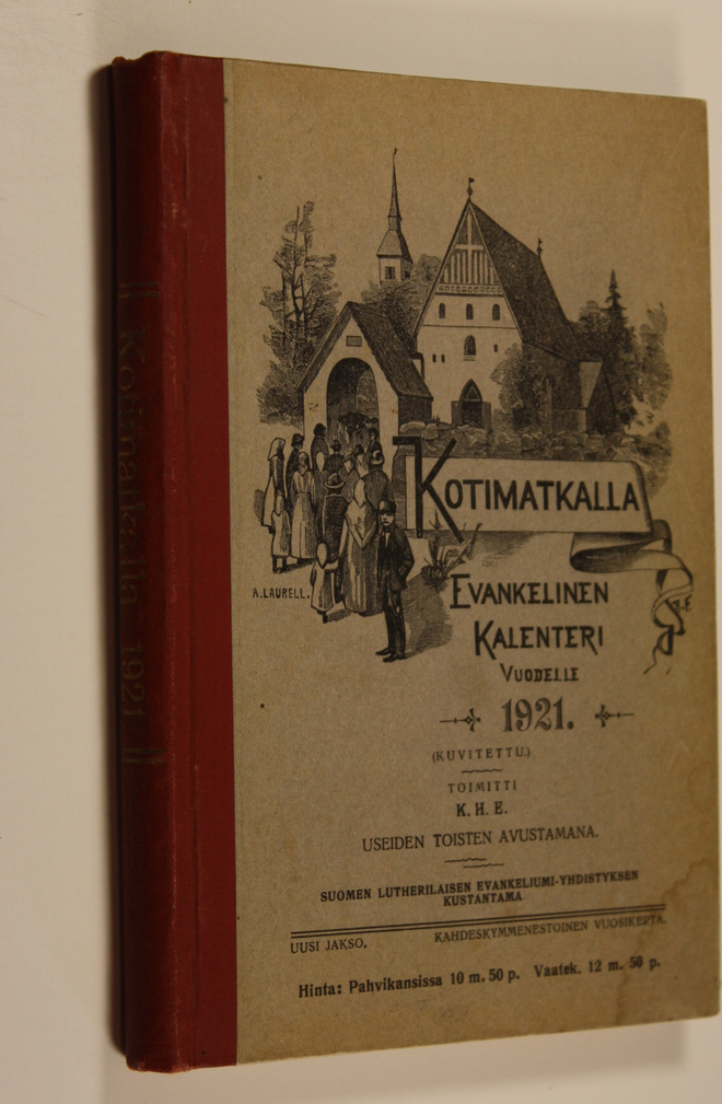 Kotimatkalla : evankelinen kalenteri vuodelle 1921