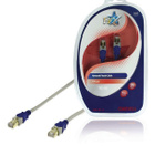HQ Verkkokaapeli, F/UTP, Cat6, RJ45, kullattu, harmaa, 10m - pikkukuva 1