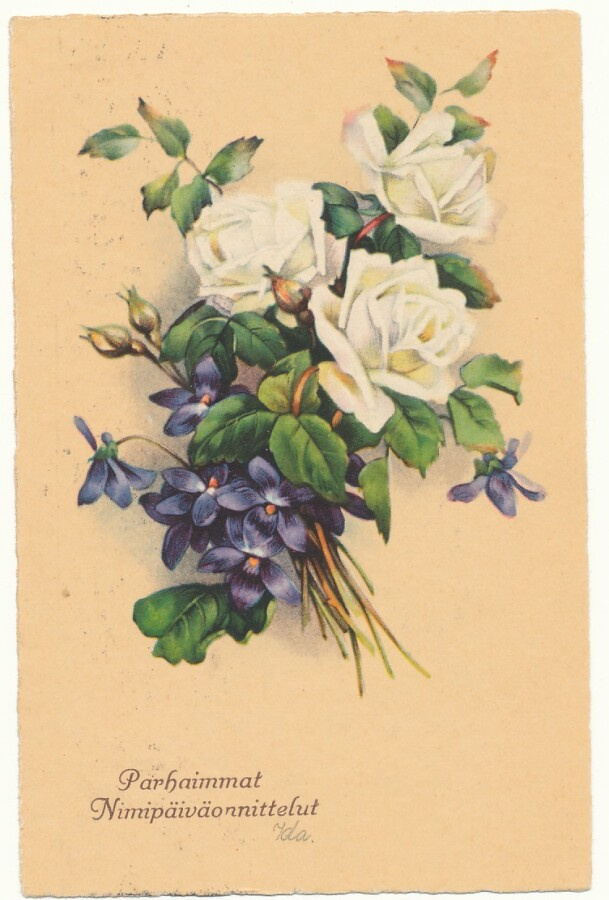Ruusuja ja orvokkeja - kulk. 1935
