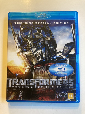 TRANSFORMERS - KAATUNEIDEN KOSTO, BluRay x 2, Bay, LaBeouf