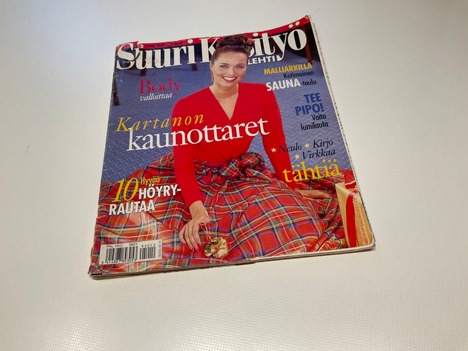 Suuri Käsityö 12/1996, mm. Barbien juhlavaatteita