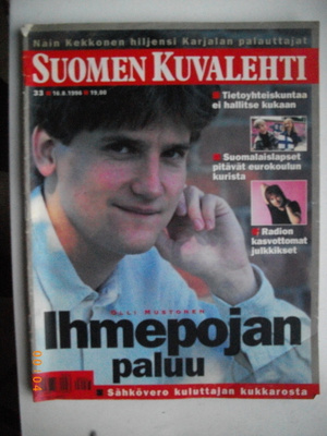 Suomen Kuvalehti Nro 33/1996 (6.5)