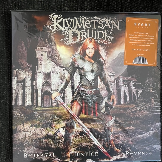 KIVIMETSÄN DRUIDI - Betrayal Justice Revenge LP (Orange Viny
