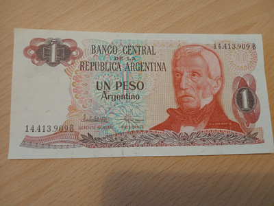 ARGENTIINA 1PESO