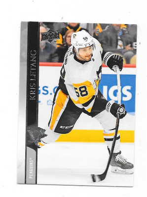 2020-21 Upper Deck #141 Kris Letang Pittsburgh Penguins