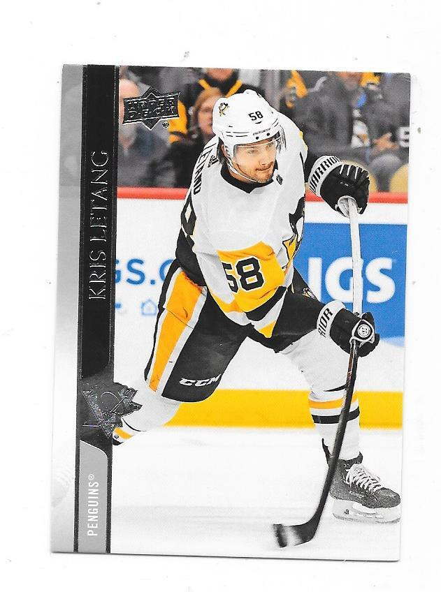 2020-21 Upper Deck #141 Kris Letang Pittsburgh Penguins