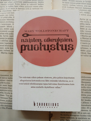 Mary Wollstonecraft - Naisten oikeuksien puolustus (nid.)