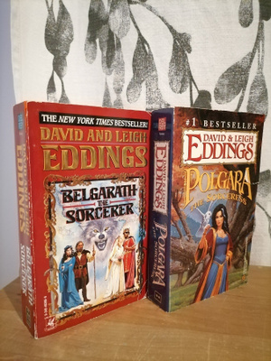 Eddings x2 - Polgara the Sorceress & Belgarath the Sorcerer