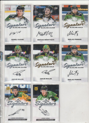 ILVES Signature kortteja Blueline