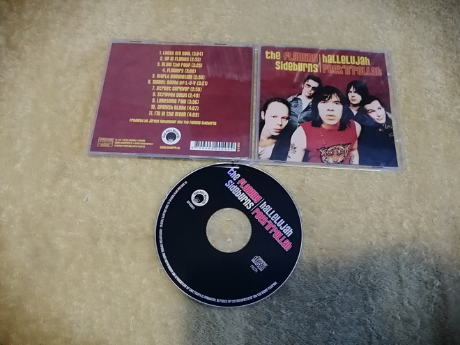 THE FLAMING SIDEBURNS - Hallelujah Rock'n'rollah CD