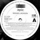 MICHAEL JACKSON: Black or white REMIX 12" - pikkukuva 2