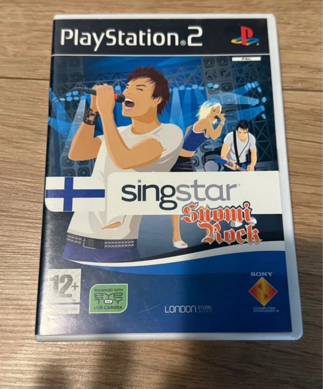 Singstar suomirock ps2 peli