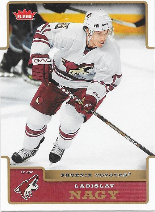 2006-07 Flair #150 Ladislav Nagy Phoenix Coyotes