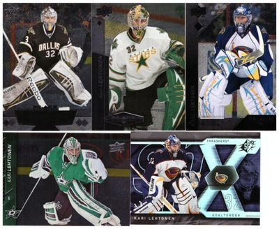 5 x Mv KARI LEHTONEN Stars, Thrashers Hienoista Sarjoista