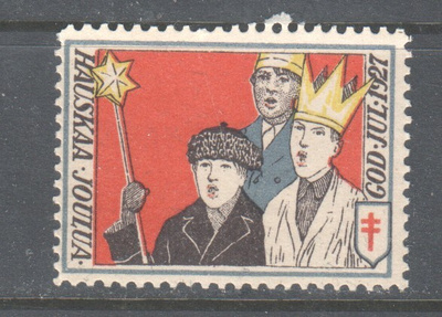 Tub joulumerkki 1927 A hammaste 3)