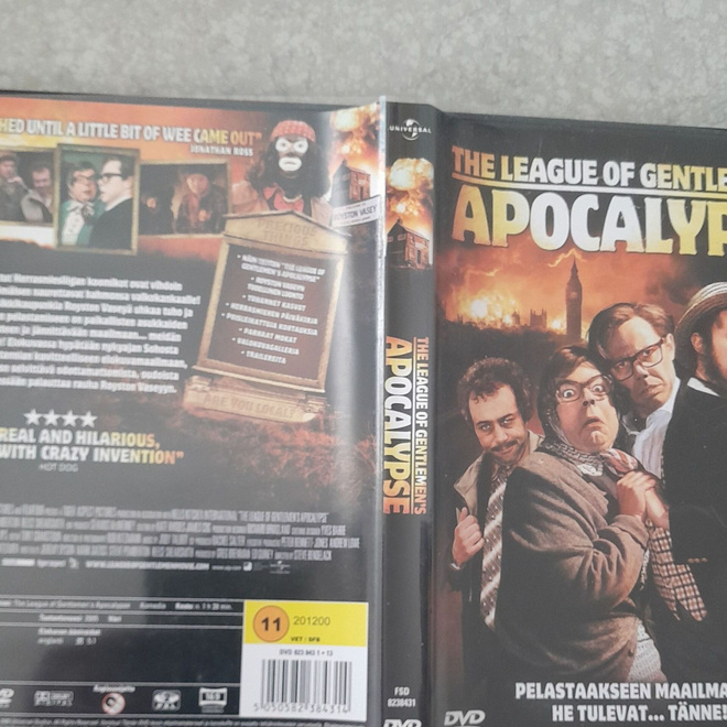 The league of gentlemens apocalypse dvd
