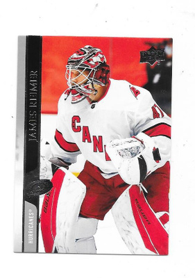 2020-21 Upper Deck #525 James Reimer Carolina Hurricanes MV