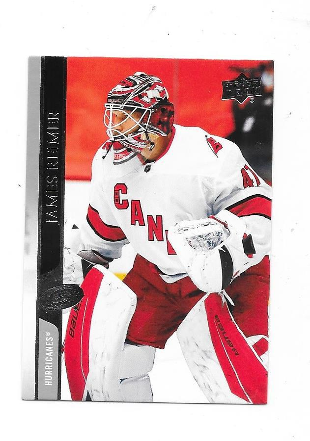 2020-21 Upper Deck #525 James Reimer Carolina Hurricanes MV