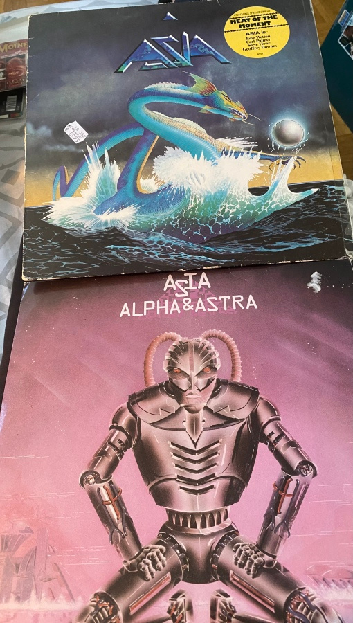 Asia: Asia (1982), Alpha (1983) ja Astra (1985)