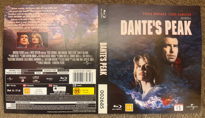 DANTE'S PEAK (BD) Pierce Brosnan