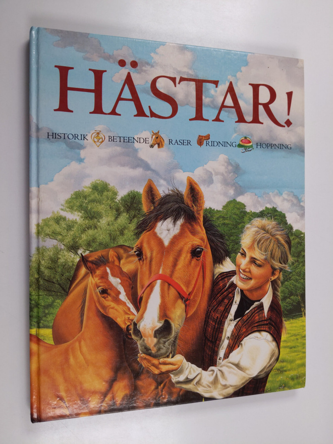 Jackie Budd : Hästar! : historik, beteende, raser, ridnin...