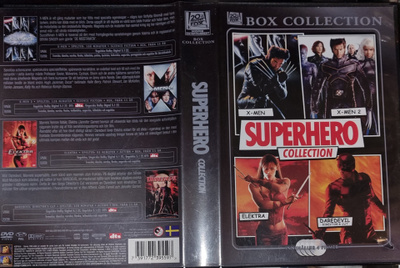 DVD Superhero collection 4dvd