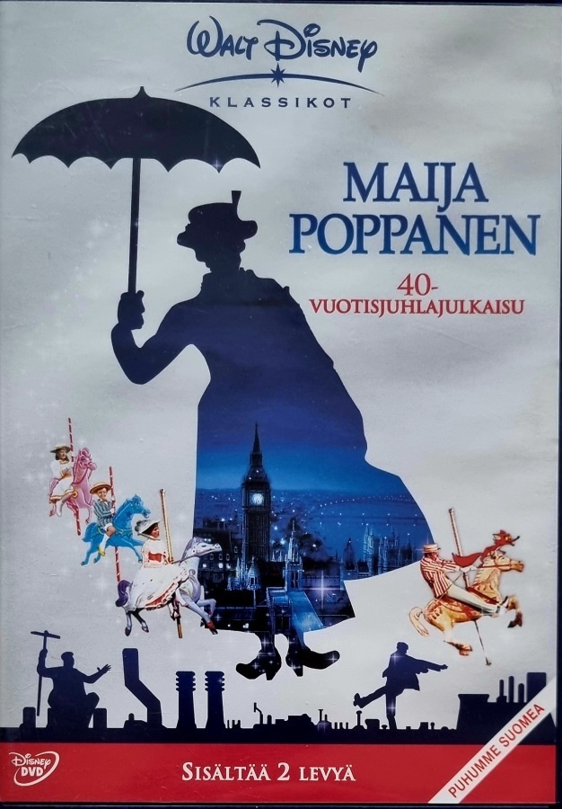 MAIJA POPPANEN - 40-VUOTISJUHALJULKAISU DVD (2 DISCS)
