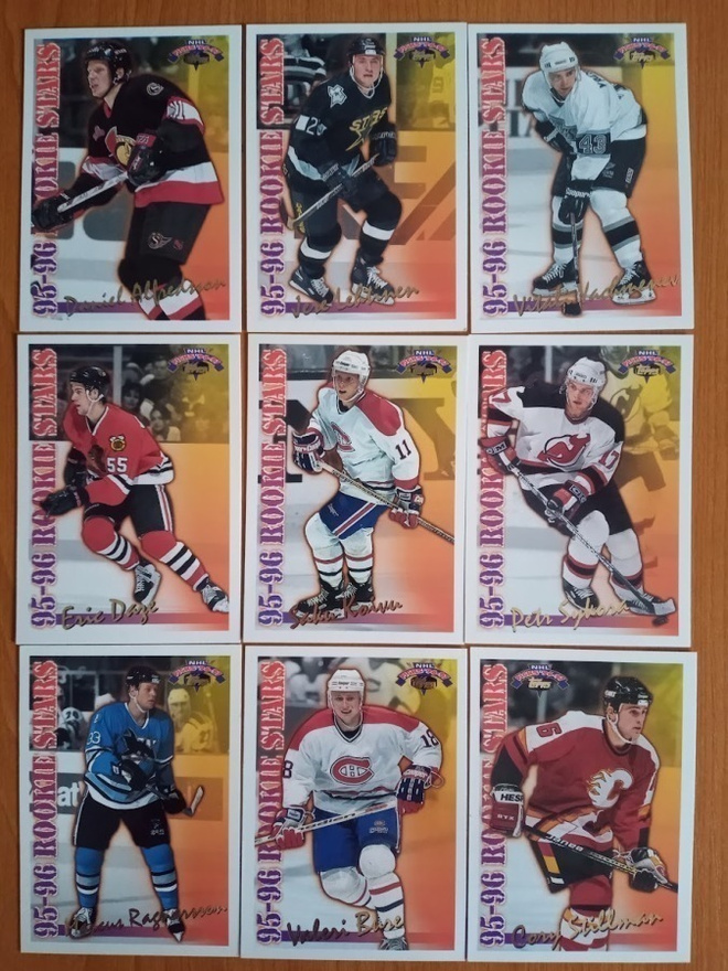 1996-97 Topps Picks Rookie Stars setti 1-18