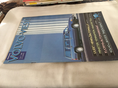 VOLVO-VIESTI 3/1987 HYVÄ