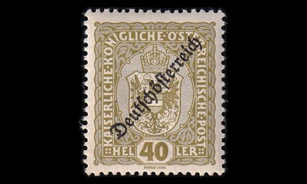Itävalta 237 ** Deutsch-Österreich 40 H (1918)