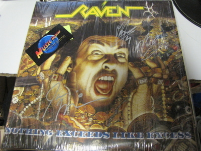 RAVEN - NOTHING EXCEEDS LIKE .. 2LP KOKO BÄNDIN NIMMAREILLA
